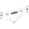 Дизайн-вставка VIEGA Advantix Vario Visign SR1 300-1200 мм для душевого лотка 686284