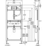 Инсталляция для писсуара VIEGA Eco Plus 8164.5 высота 1130 мм 461843